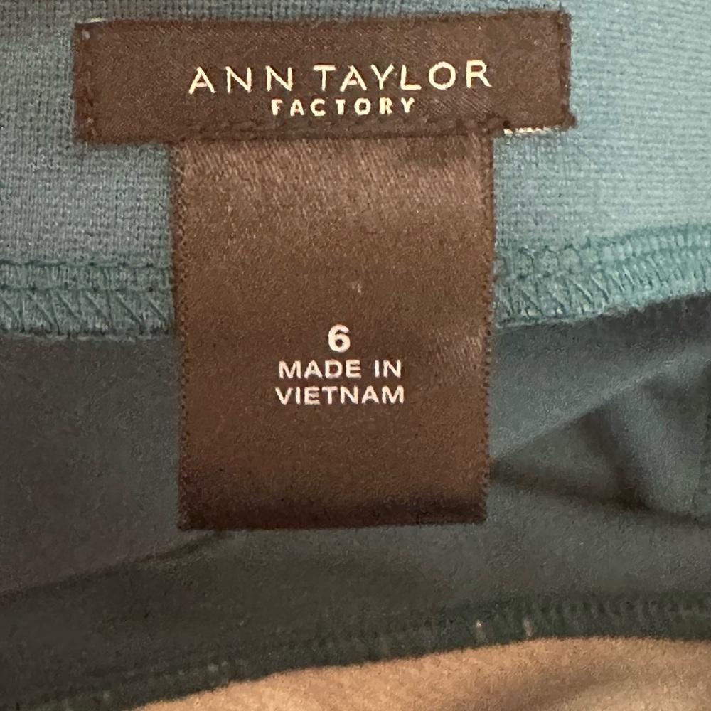 Ann Taylor Factory Blue Sheath Midi Dress 💙 - Picture 10 of 11